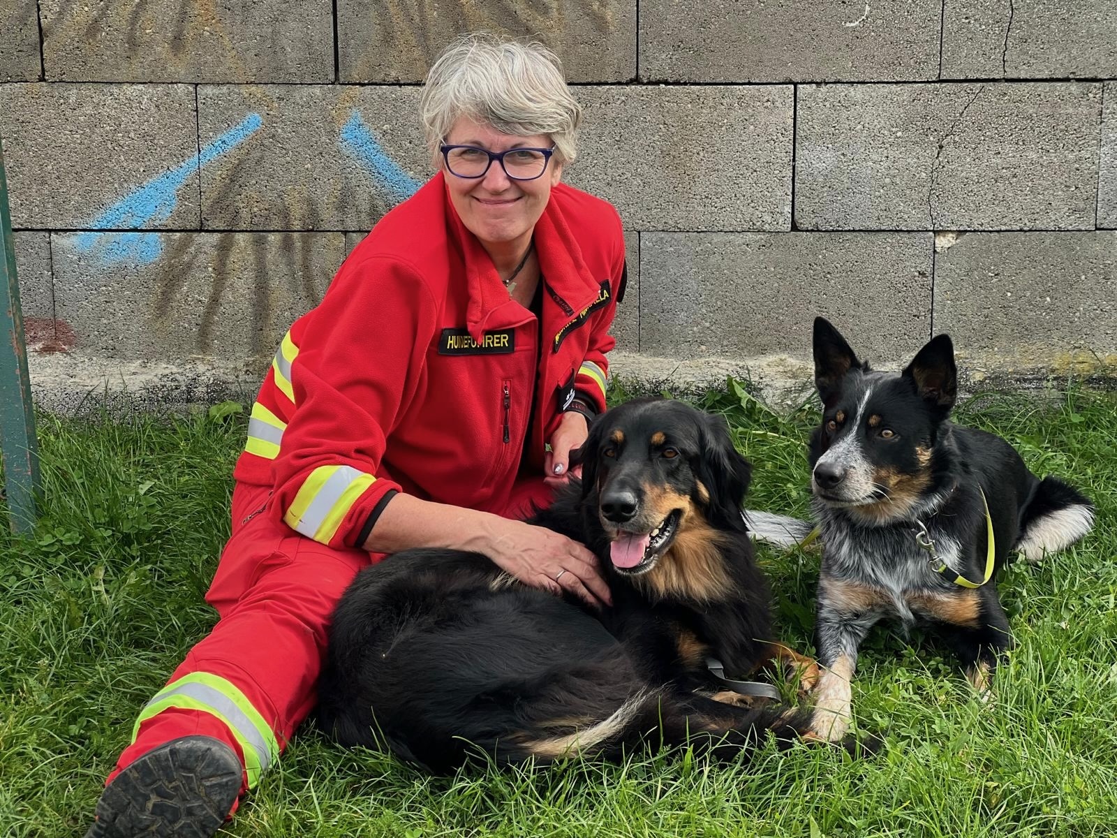Michi Einsatzübung Hunde